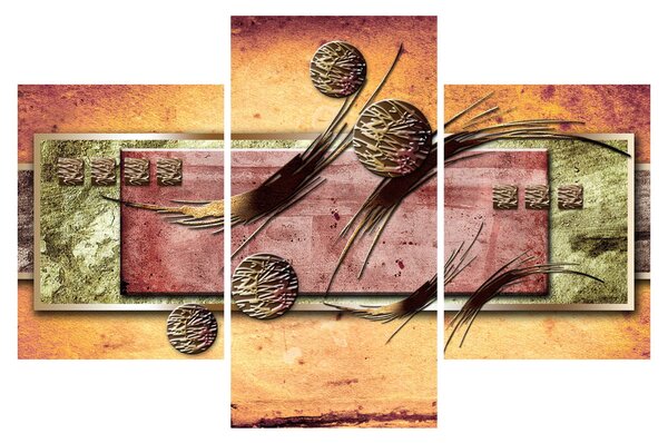 Apstraktna slika (90x60 cm)