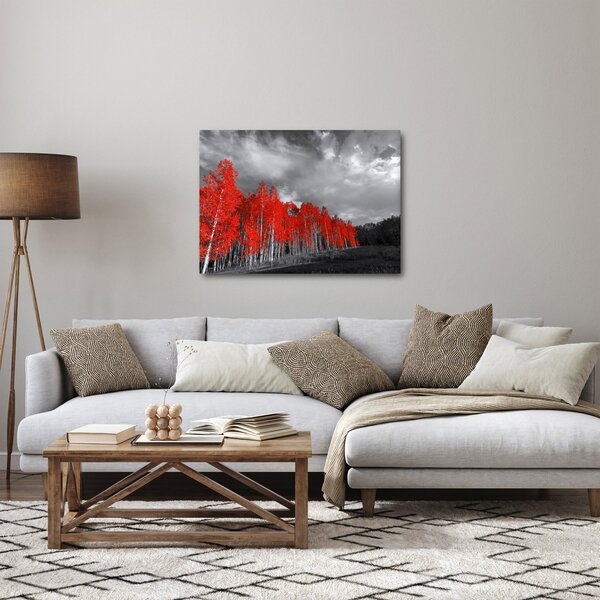 Slika - Drveće u jesenskim bojama (70x50 cm)