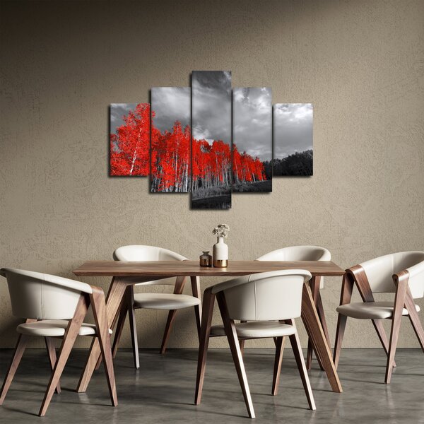 Slika - Drveće u jesenskim bojama (150x105 cm)