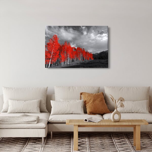 Slika - Drveće u jesenskim bojama (90x60 cm)