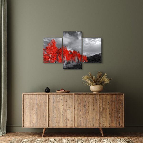 Slika - Drveće u jesenskim bojama (90x60 cm)