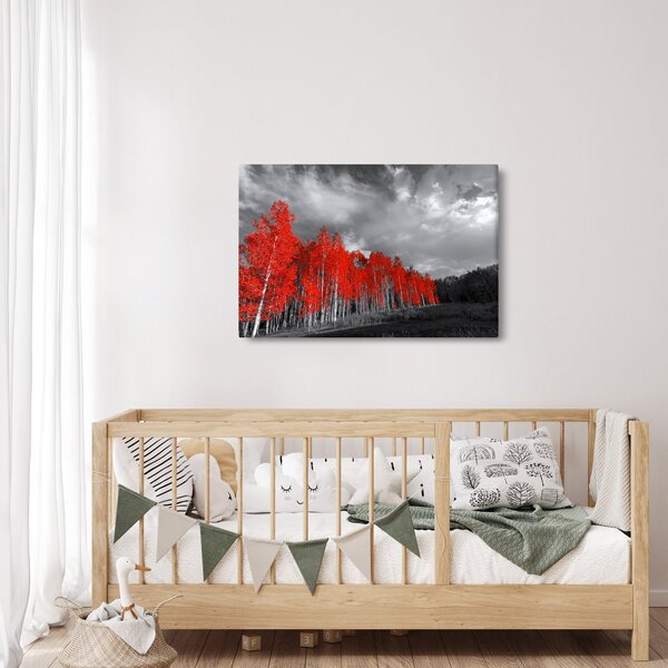 Slika - Drveće u jesenskim bojama (90x60 cm)