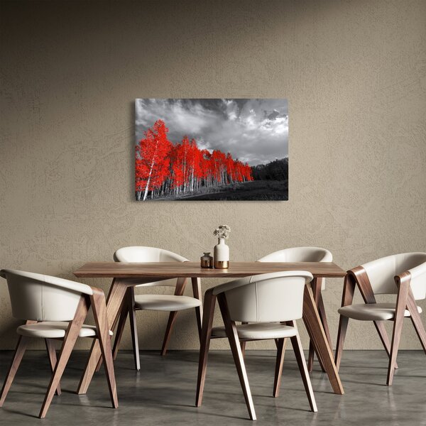 Slika - Drveće u jesenskim bojama (90x60 cm)