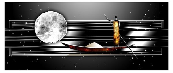 Slika naslikanog antičkog djela (120x50 cm)