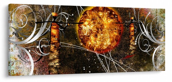 Slika naslikanog antičkog djela (120x50 cm)
