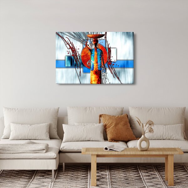 Slika osobe na antičkojj slici (90x60 cm)