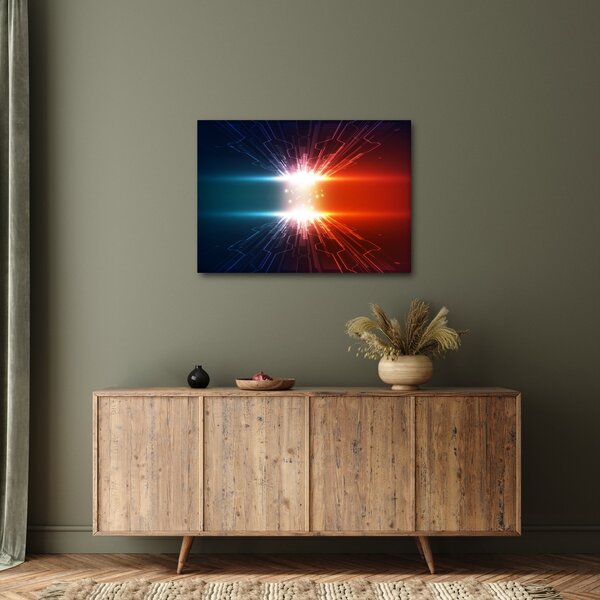 Apstraktna slika aktivnog naboja (70x50 cm)