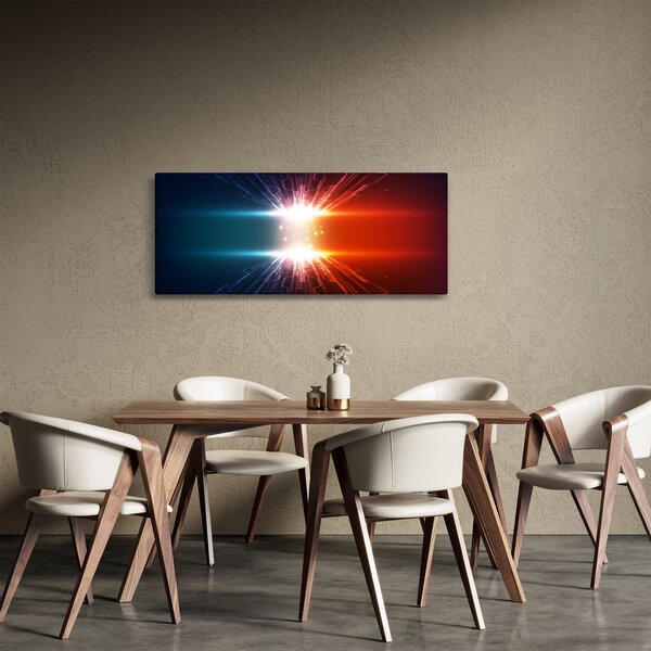 Apstraktna slika aktivnog naboja (120x50 cm)