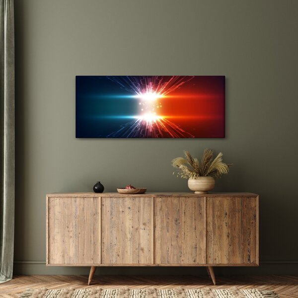 Apstraktna slika aktivnog naboja (120x50 cm)