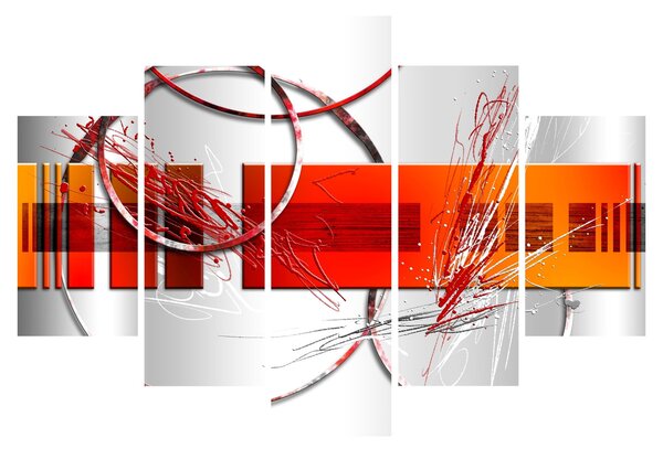 Apstraktna slika (150x105 cm)
