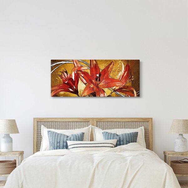 Slika cvjetova ljiljana (120x50 cm)