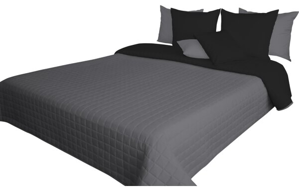 Crni dvostrani prekrivači za jednokevetne i bračne krevete Širina: 75 cm | Duljina: 220 cm