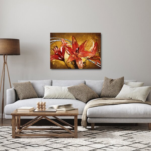 Slika cvjetova ljiljana (70x50 cm)