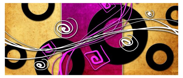 Slika apstrakcije (120x50 cm)
