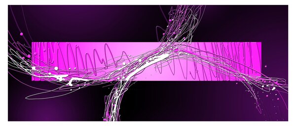 Apstraktna slika (120x50 cm)