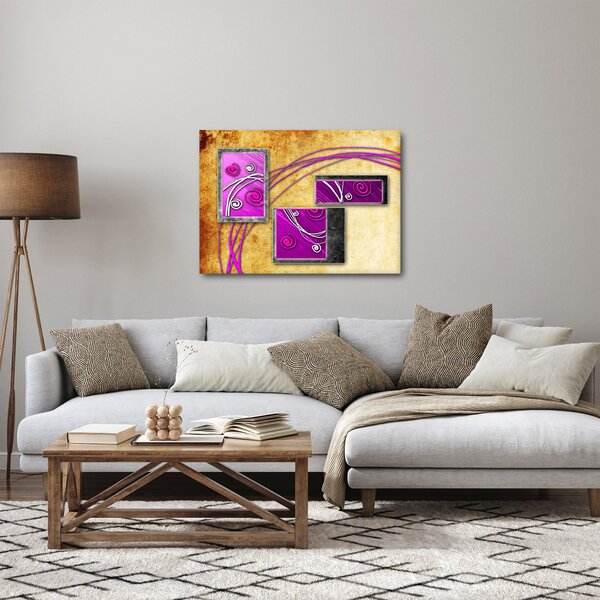 Slika apstrakcije (70x50 cm)