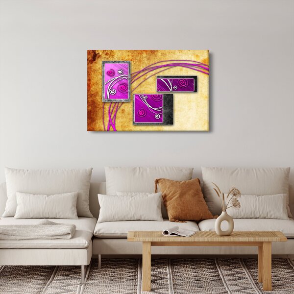 Slika apstrakcije (90x60 cm)