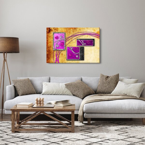 Slika apstrakcije (90x60 cm)