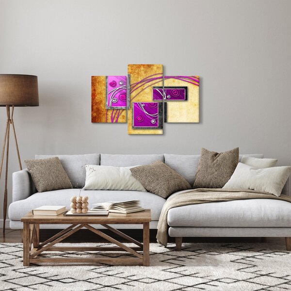 Slika apstrakcije (90x60 cm)