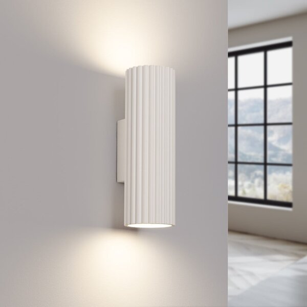 Krem zidna lampa Gleam – Sollux