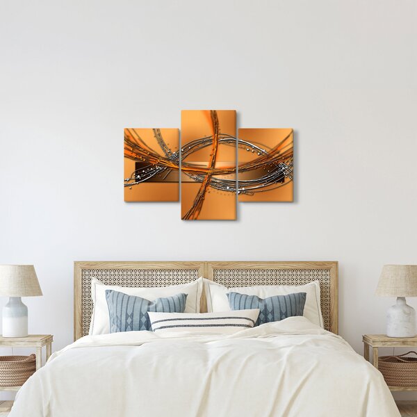 Apstraktna slika (90x60 cm)