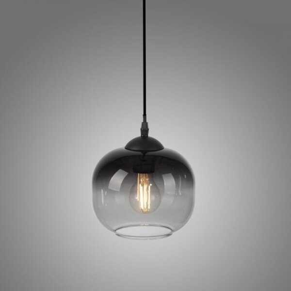 JUST LIGHT. 15420-18 - Luster na sajli ZEA 1xE27/25W/230V crna