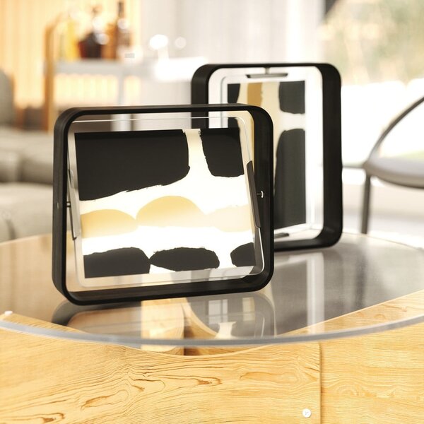Crni drveni stojeći okvir 26x31,5 cm Bellwood – Umbra