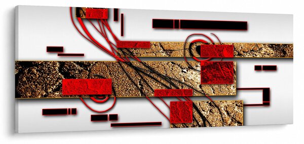 Slika apstrakcije (120x50 cm)
