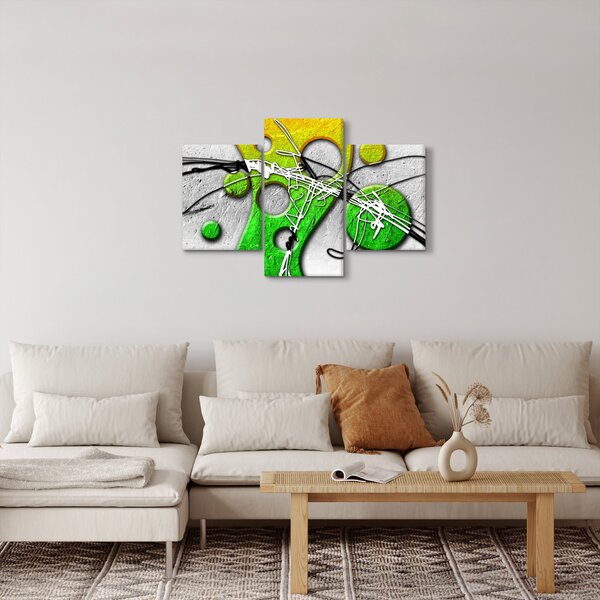 Apstraktna slika (90x60 cm)