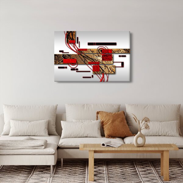 Slika apstrakcije (90x60 cm)