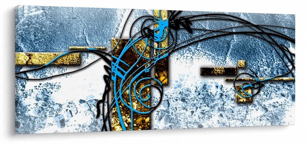 Apstraktna slika (120x50 cm)