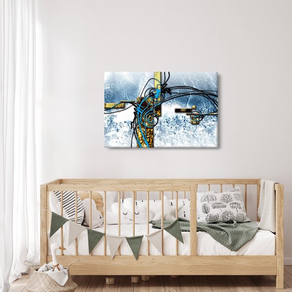 Apstraktna slika (90x60 cm)