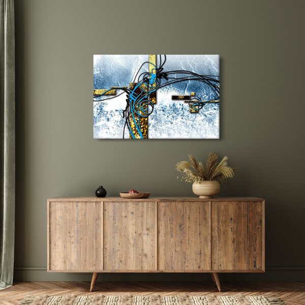 Apstraktna slika (90x60 cm)