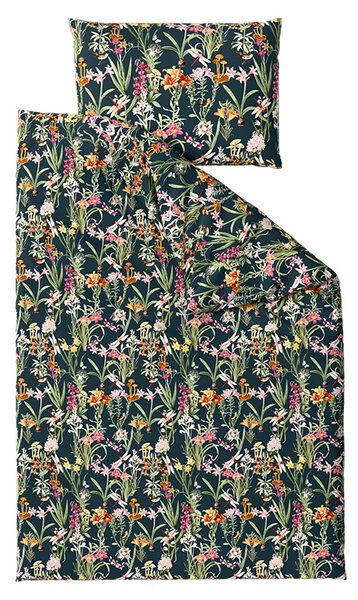 Pamučna posteljina MYSTIC GARDEN tamno zelena Dimenzije posteljine: 70 x 90 cm | 140 x 200 cm