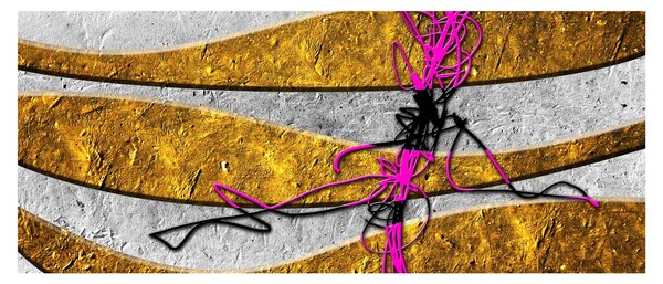 Slika apstrakcije (120x50 cm)