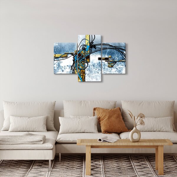 Apstraktna slika (90x60 cm)