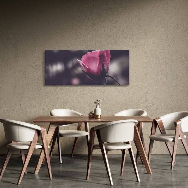 Slika - Detalj cvijeta ruže (120x50 cm)