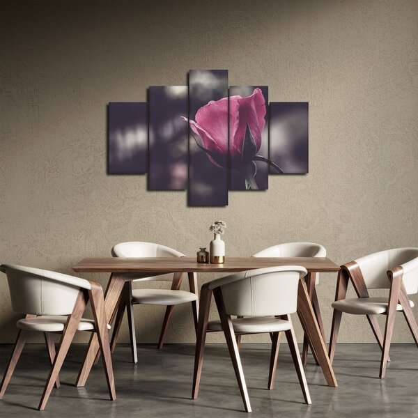 Slika - Detalj cvijeta ruže (150x105 cm)