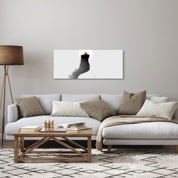 Slika - Meditacija na vrhu (120x50 cm)