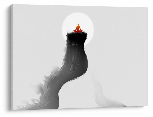 Slika - Meditacija na vrhu (70x50 cm)