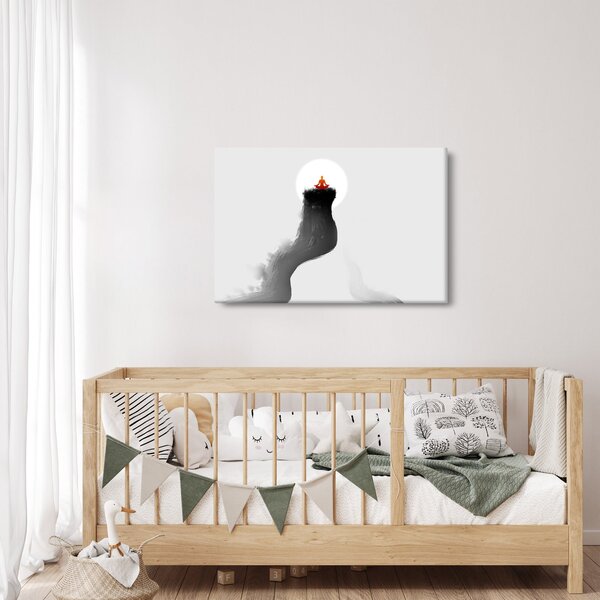 Slika - Meditacija na vrhu (90x60 cm)