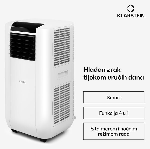 Klarstein Max Breeze Smart, prijenosna klima, 15000 BTU / h (4,4 kW), energetski razred A
