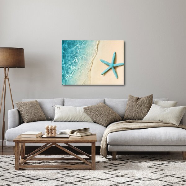 Slika - Morska zvijezda na plaži (70x50 cm)