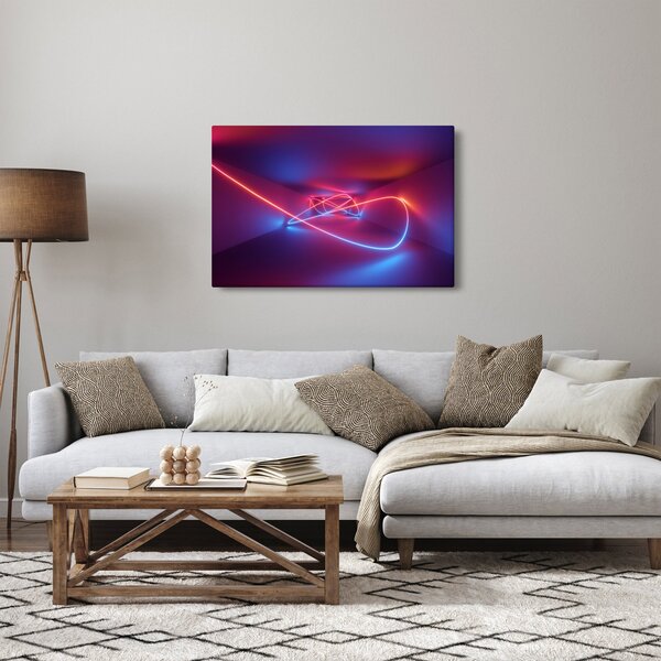 Slika moderne apstrakcije (90x60 cm)