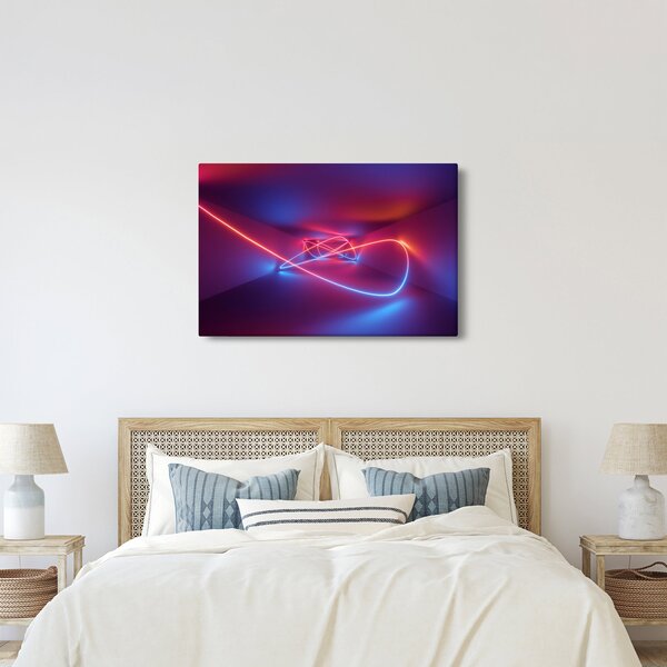 Slika moderne apstrakcije (90x60 cm)