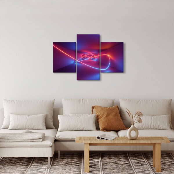 Slika moderne apstrakcije (90x60 cm)