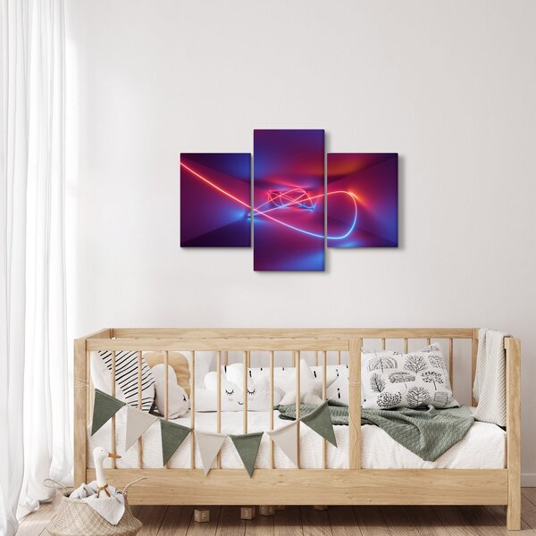 Slika moderne apstrakcije (90x60 cm)