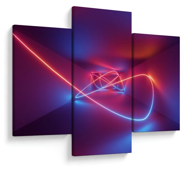 Slika moderne apstrakcije (90x60 cm)