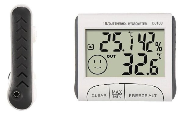 LCD bežična meteorološka stanica vanjski + senzor