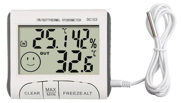 LCD bežična meteorološka stanica vanjski + senzor